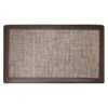 Hillside Border Synthetic Kitchen Mat, 20x39