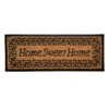 Home Sweet Home Double Door Coir Mat, 18x48
