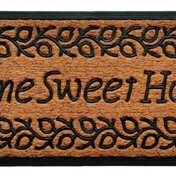 Home Sweet Home Double Door Coir Mat, 18x48 -Modern Decor Shop home sweet home double door coir mat 18x48 2