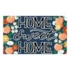 Home Sweet Home Rubber Doormat, 18x30