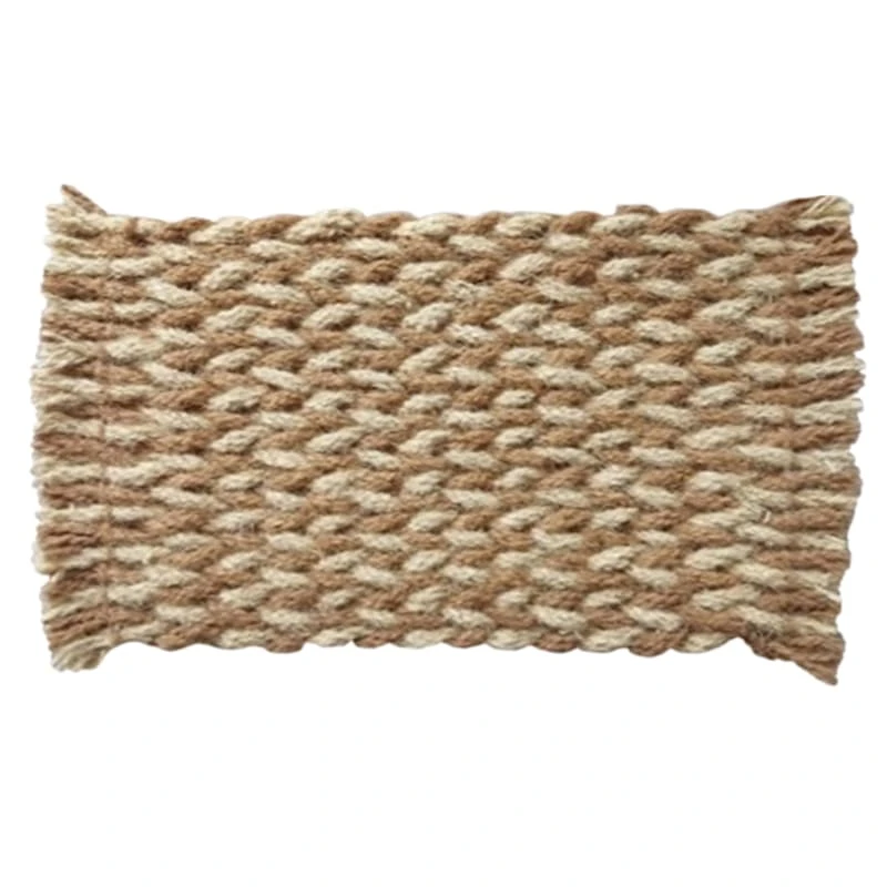 Honeybloom Braided Coir Mat, 18x30 1 Honeybloom Braided Coir Mat, 18x30
