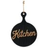 Kitchen Round Wall Art, 15x20
