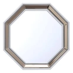 Laila Ali 3-Piece Octagan Wall Mirror Set, 12" -Modern Decor Shop laila ali 3 piece octagan wall mirror set 12 1