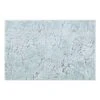Laila Ali Foiled Icey Blue Faux Fur Accent Rug, 2x3