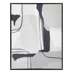 Laila Ali Framed Abstract Canvas Wall Art, 22x28