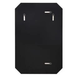 Laila Ali Frameless Silver Wall Mirror, 24x36 -Modern Decor Shop laila ali frameless silver wall mirror 24x36 5