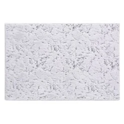 Laila Ali Ivory Foiled Faux Fur Accent Rug, 2x3