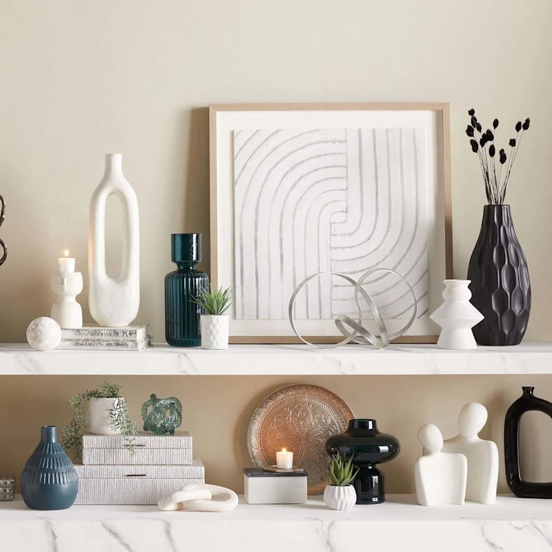 Modern Decor Shop -Modern Decor Shop laila ali silver abstract metal decor 13 1