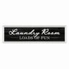 Laundry Room Wall Sign, 30x8