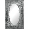 Light Blue Washed Wall Mirror, 24x36