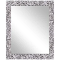 Mason White Wall Mirror, 28x33
