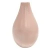 Matte Pink Ceramic Vase, 9"