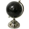 Metal Black Globe, 10.5"
