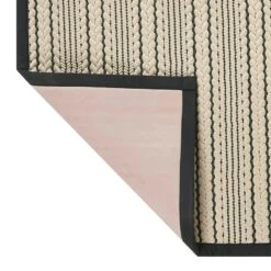 Nat/Blk Hi/Lo Puffback 22x60 -Modern Decor Shop nat blk hi lo puffback 22x60 3