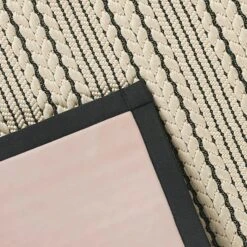 Nat/Blk Hi/Lo Puffback 22x60 -Modern Decor Shop nat blk hi lo puffback 22x60 6