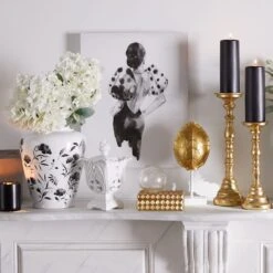 Natural Raffia Framed Round Wall Mirror, 29" -Modern Decor Shop natural raffia framed round wall mirror 29 3