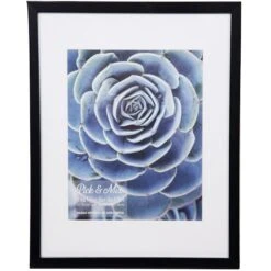 Pick & Mix 11x14 Matted To 8x10 Linear Wall Frame, Black