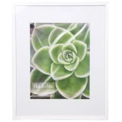 Pick & Mix 16x20 Matted To 11x14 Linear Wall Frame, White