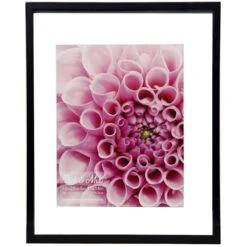 Pick & Mix Black Linear Floating Wall Frame, 11x14