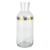 Providence Clear Greek Key Vase, Large