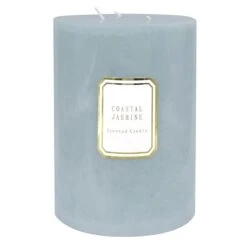 Providence Coastal Jasmine Scented Pillar Candle, 6x8