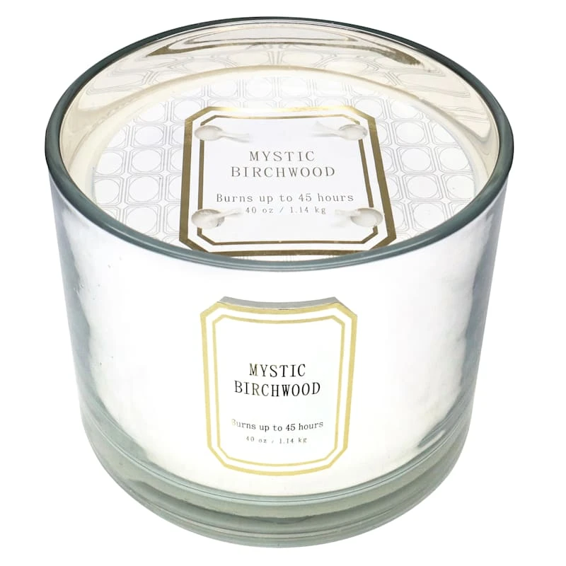 Providence Mystic Birchwood Scented Jar Candle, 40oz 1 Providence Mystic Birchwood Scented Jar Candle, 40oz