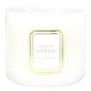 Providence White Mystic Birchwood Scented Pillar Candle, 6x5