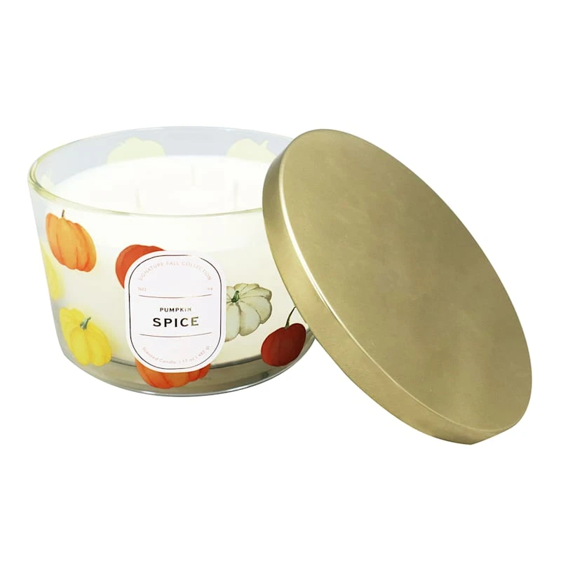 Pumpkin Spice Scented Jar Candle, 16oz 2 Pumpkin Spice Scented Jar Candle, 16oz - Image 2