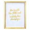 She's Bright Wall Art, 11x14