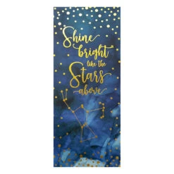 Shine Bright Like The Stars Above Canvas Wall Art, 10x30