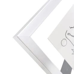 Silver Float Tabletop Frame, 8x10 -Modern Decor Shop silver float tabletop frame 8x10 4