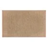 Solid Natural Textured Puff-Back Kitchen Mat, 21x34