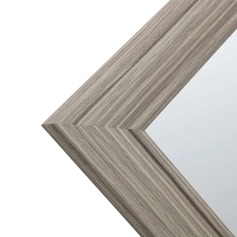 Tan Framed Wall Mirror, 24x36 3 Tan Framed Wall Mirror, 24x36 - Image 3