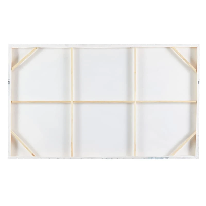 Teal Swirls Canvas Wall Art, 36x60 2 Teal Swirls Canvas Wall Art, 36x60 - Image 2