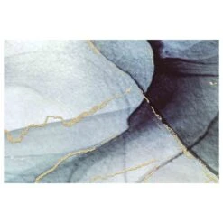 Teal Swirls Canvas Wall Art, 36x60 10 Teal Swirls Canvas Wall Art, 36x60 -Modern Decor Shop teal swirls canvas wall art 36x60 5