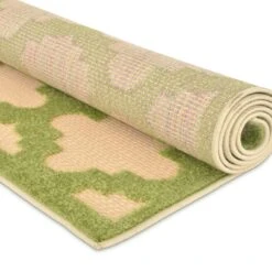 Torino Green Trellis Area Rug, 5x7 -Modern Decor Shop torino green trellis area rug 5x7 3