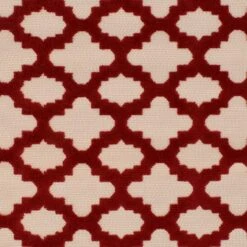 Torino Red Trellis Area Rug, 5x7 -Modern Decor Shop torino red trellis area rug 5x7 4