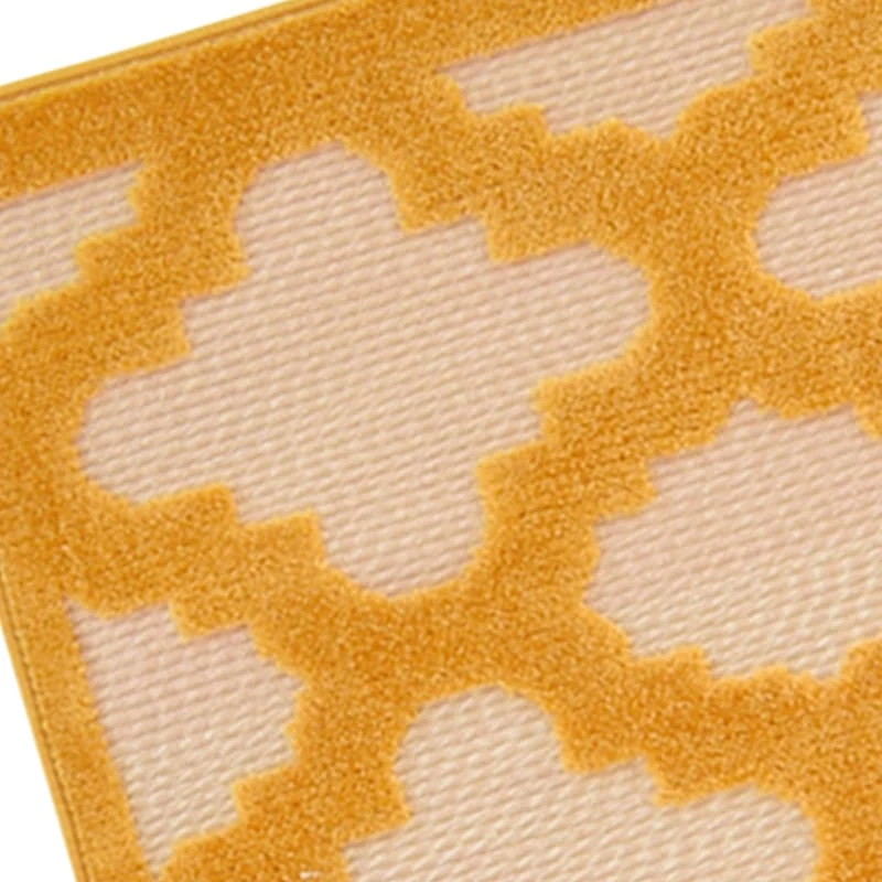 Torino Yellow Trellis Area Rug, 5x7 5 Torino Yellow Trellis Area Rug, 5x7 - Image 5