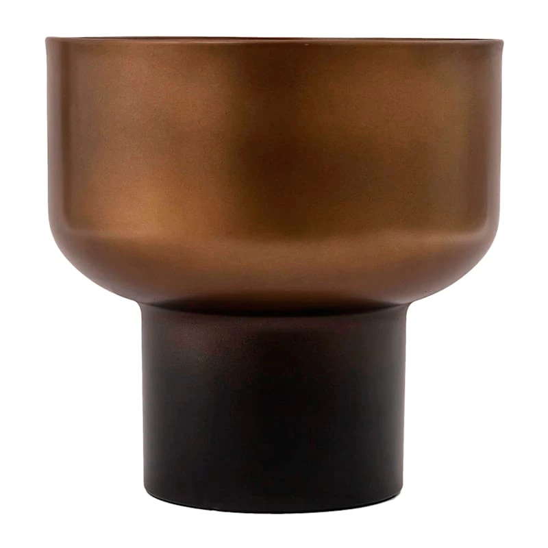 Tracey Boyd Antique Brass Bowl, 10" 3 Tracey Boyd Antique Brass Bowl, 10" - Image 3