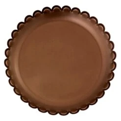 Tracey Boyd Antiqued Brass Platter, 9" -Modern Decor Shop tracey boyd antiqued brass platter 9 2