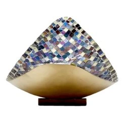 Tracey Boyd Copenhagen Mosaic Boat Tray -Modern Decor Shop tracey boyd copenhagen mosaic boat tray 2