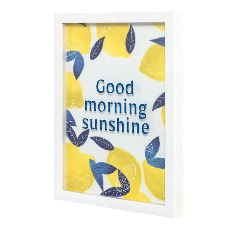 Tracey Boyd Glass Framed Good Morning Sunshine Print Wall Art, 11x14 2 Tracey Boyd Glass Framed Good Morning Sunshine Print Wall Art, 11x14 - Image 2