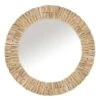 Ty Pennington Natural Driftwood Round Wall Mirror, 35"