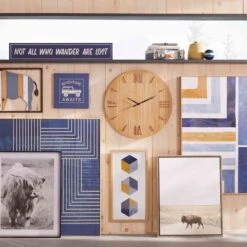 Ty Pennington Not All Who Wander Are Lost Canvas Wall Art, 36x6 -Modern Decor Shop ty pennington not all who wander are lost canvas wall art 36x6 3