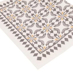 Vinyl Grey/Beige Runner 2x5 -Modern Decor Shop vinyl grey beige runner 2x5 3