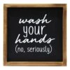 Wash Your Hands Framed Wall Art, 10"