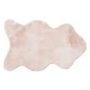 Washable Bliss Blush Faux Rabbit Shaped 30X47