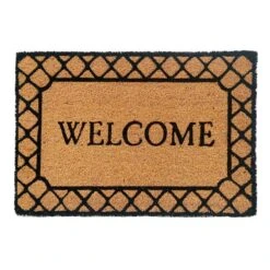 Welcome Coir Mat, 18x27