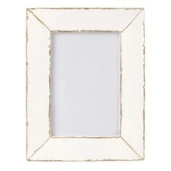 White Tabletop Photo Frame, 4x6