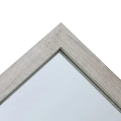 White Wood Frame Leaner Mirror, 24x58 -Modern Decor Shop white wood frame leaner mirror 24x58 3